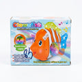Interactive Clownfish Electric Toy with Dazzle Lights & Music