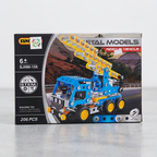 STEM Metal Models Rescue Vehicle Building Kit – 206-Piece DIY Engineering Toy with Real Tools