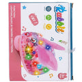 Electric Musical Light-Up Rabbit Toy for Toddlers | Omni-Directional Moving Toy