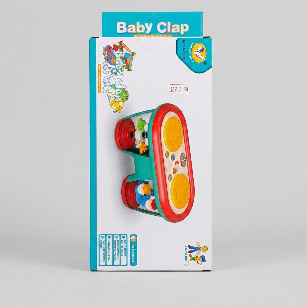 Interactive Baby Clap Drum & Musical Electronic Organ Activity Center