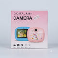 Kids Instant Print Digital Mini Camera with Video, Music & Games (Unicorn Edition)