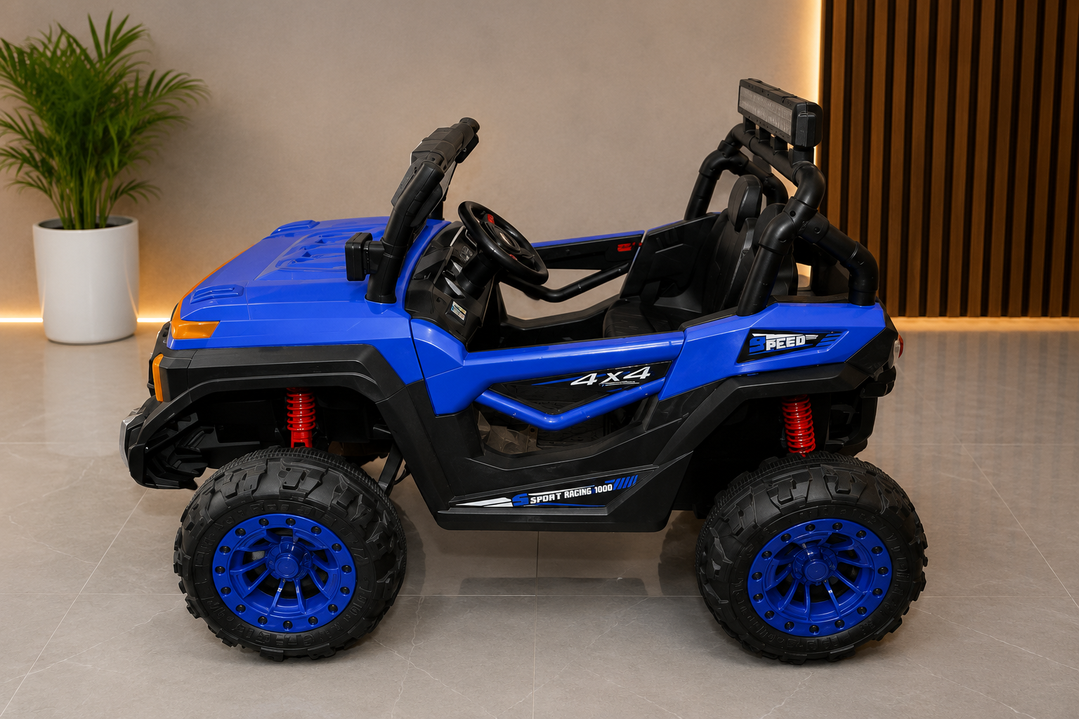 Rugged Toyota-Style Kids' Electric Ride-On Jeep – Premium Adventure SUV