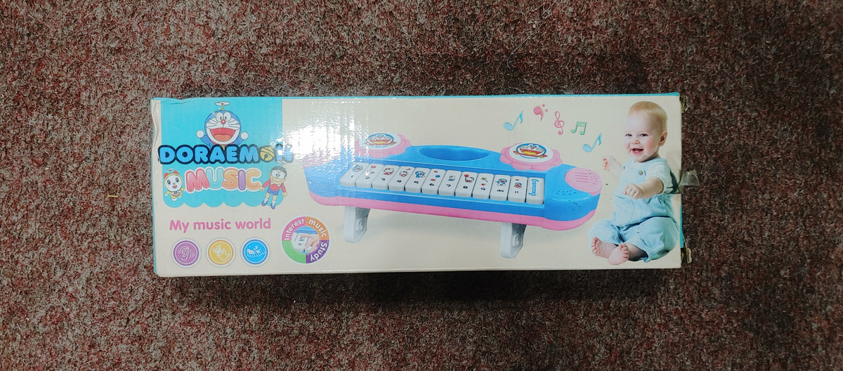 Doraemon Music Keyboard Toy – Colorful Musical Piano for Kids