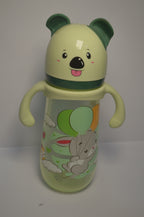 Little Koala Extra-Large Baby Transition Bottle with Easy-Grip Handles (Sage Green, 420ml)