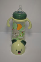 Little Koala Extra-Large Baby Transition Bottle with Easy-Grip Handles (Sage Green, 420ml)