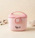 Compact Toddler Snack Box – Portable Airtight Formula Case with Comfort Grip Handle