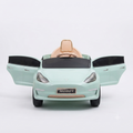 Premium Kids' Electric Ride-On Car – Sleek Mint Green Luxury Edition
