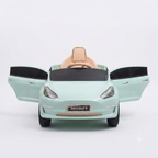 Premium Kids' Electric Ride-On Car – Sleek Mint Green Luxury Edition