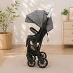 Bravo Urban Adventure Stroller: Compact Travel System with Padded Comfort & Sun Protection