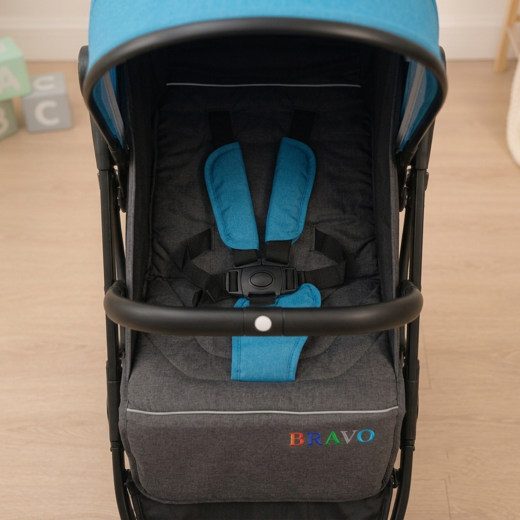 Bravo Urban Glide Compact Stroller – Lightweight Baby Buggy for Travel & Everyday Use