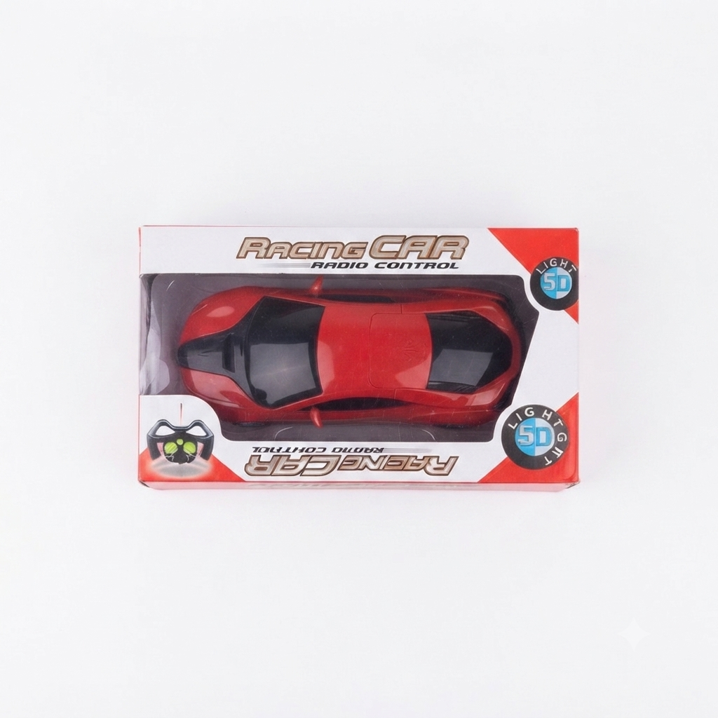 3D Famous Car Remote Control Sports Car with 3D Lights (Ages 3+)