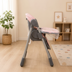 SweetPea Deluxe Cushioned Baby High Chair - Blush Pink