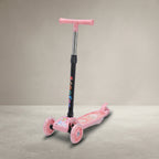 Kids 3-Wheel LED Scooter – Adjustable Height, Foldable, Light-Up Wheels