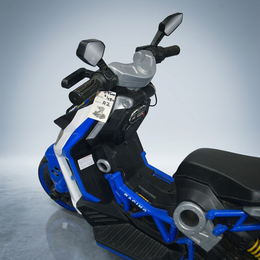 High-Octane Kids’ Electric Ride-On Racing Scooter