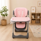 SweetPea Deluxe Cushioned Baby High Chair - Blush Pink