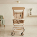 Nest-Comfort Lightweight Toddler Stroller – Compact City Pram with Removable Snack Tray &amp; Storage Basket