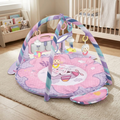 Premium Infant Activity Play Gym – Musical Kick &amp; Play Piano Fitness Rack with Detachable Sensory Toys