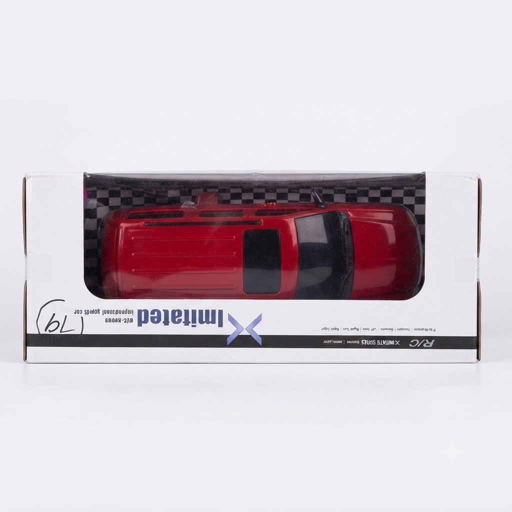 1:10 Scale Remote Control Racing SUV Toy Car with Charger (Ages 6+) – Metallic Red
