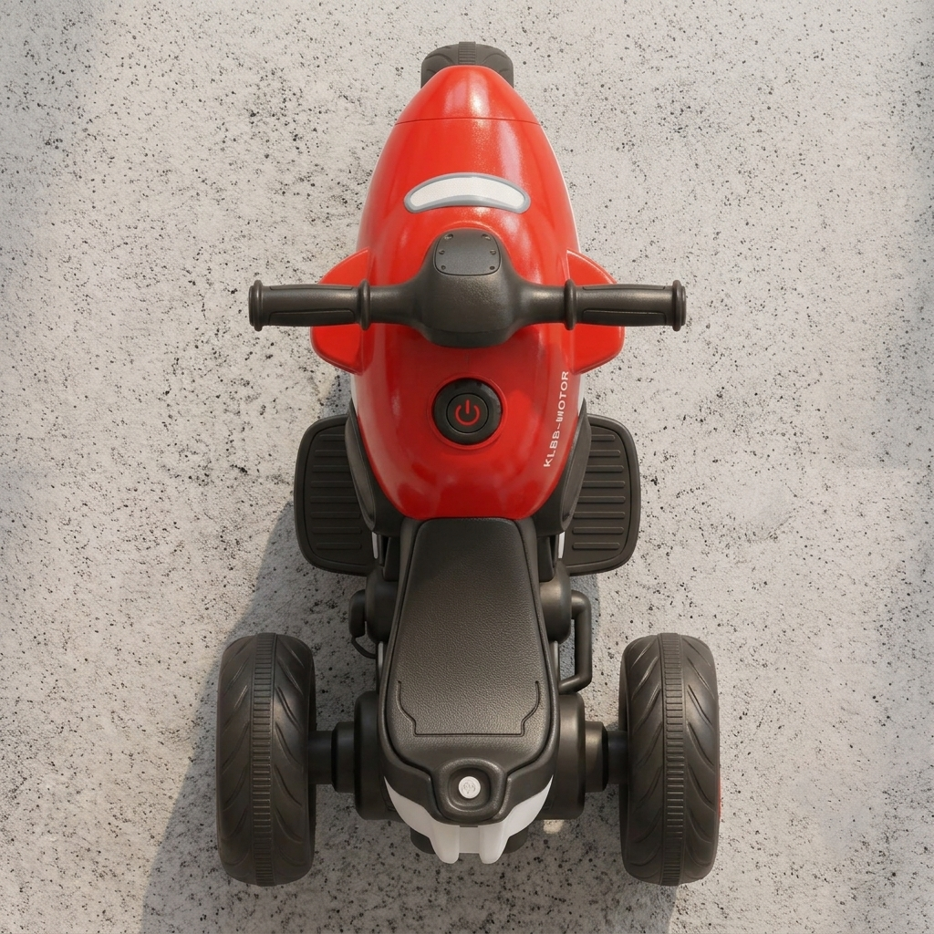 AeroRide 3-Wheel Kids Tricycle – Toddler Ride-On Toy Motorcycle Airplane Hybrid (Red)