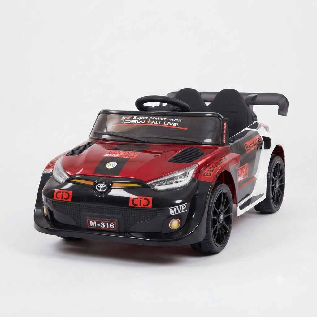 Kids’ Racing Sports Ride-On Car – High-Performance Style &amp; Realistic Design