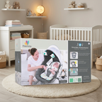 Mastela 3-in-1 Deluxe Multi-Functional Bassinet Swing – Side-to-Side Automatic Infant Glider &amp; Rocker Lounge Chair