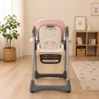 SweetPea Deluxe Cushioned Baby High Chair - Blush Pink