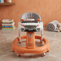 Speedster Interactive Baby Walker – 2-in-1 Toddler Activity Center with Racing Steering Wheel &amp; Music