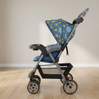 Bravo Safari Adventure Compact Stroller – Deep Blue Jungle Print