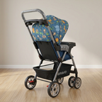 Bravo Safari Adventure Compact Stroller – Deep Blue Jungle Print