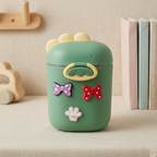 Dino-Pal Portable Kids Snack Container – Leakproof Formula &amp; Food Storage Box with Cute Charms