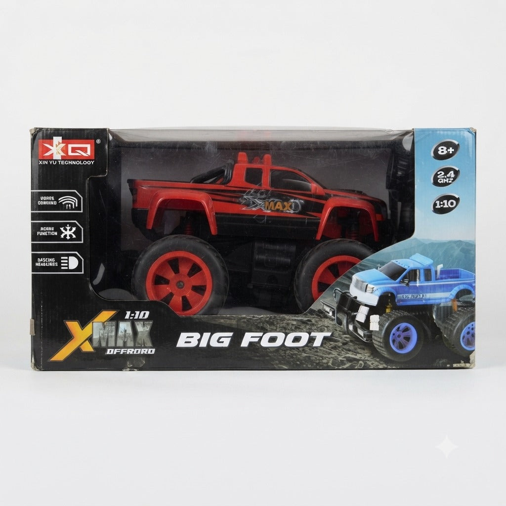 1:10 Scale X-Max Big Foot Remote Control Monster Truck – 2.4GHz Off-Road RC Toy