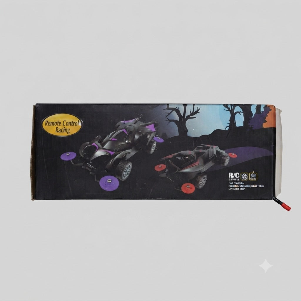 Matte Black Stealth Supercar Remote Control Toy