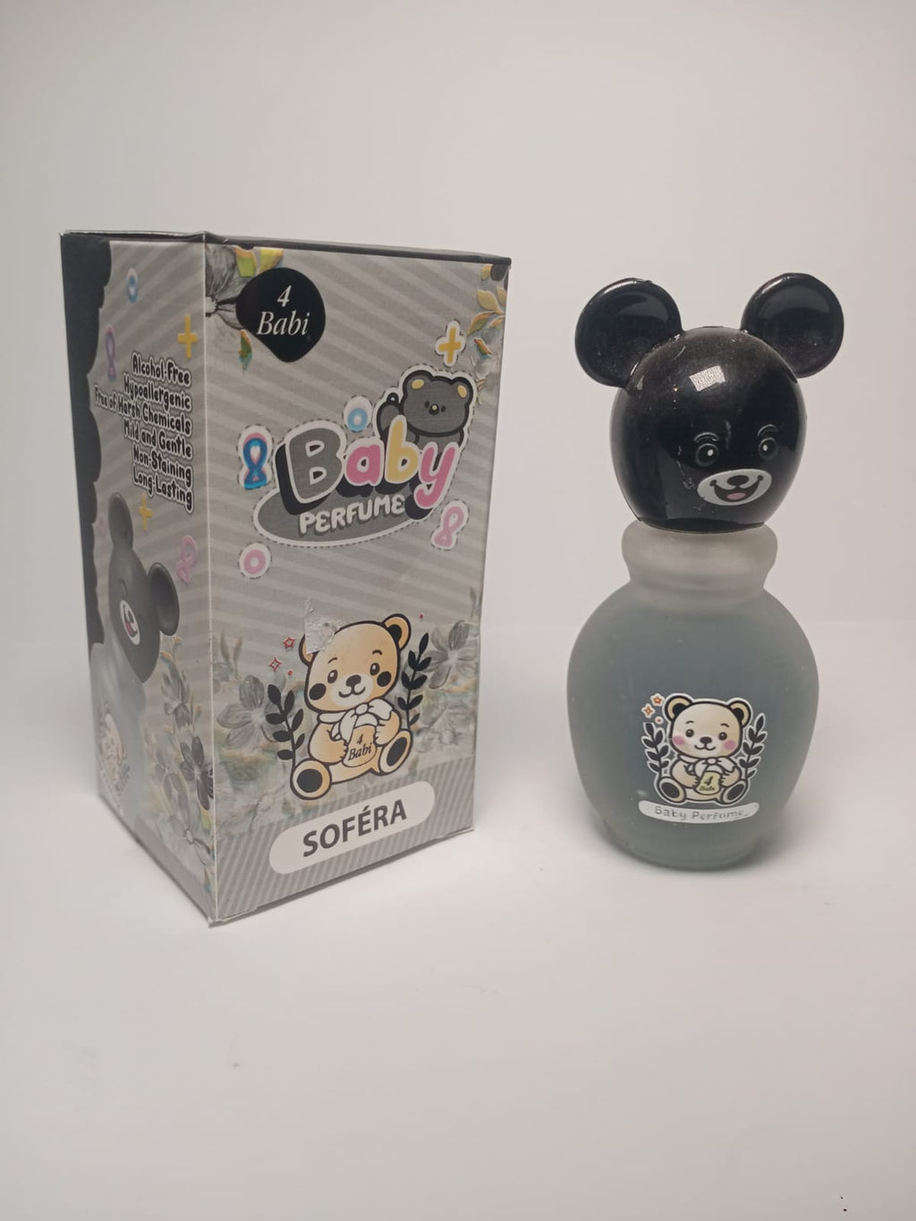 Baby Love Animal Plush Mini Perfume Set – Gentle Alcohol-Free Kids Fragrances (12-Pack Display Box)