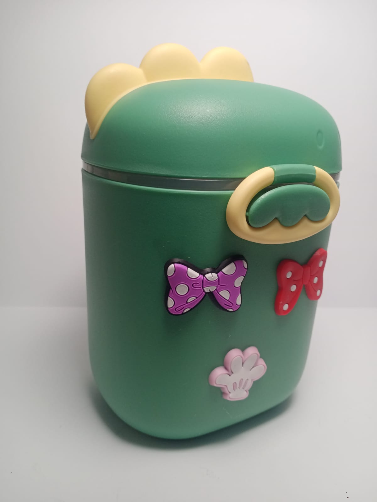 Dino-Pal Portable Kids Snack Container – Leakproof Formula &amp; Food Storage Box with Cute Charms