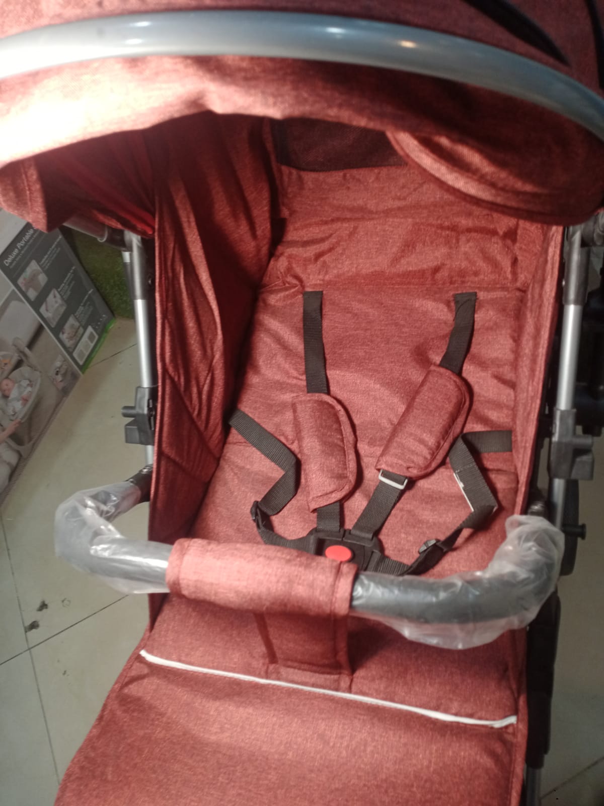 Luxury Baby Stroller – Foldable, Comfortable &amp; Travel-Friendly Pram