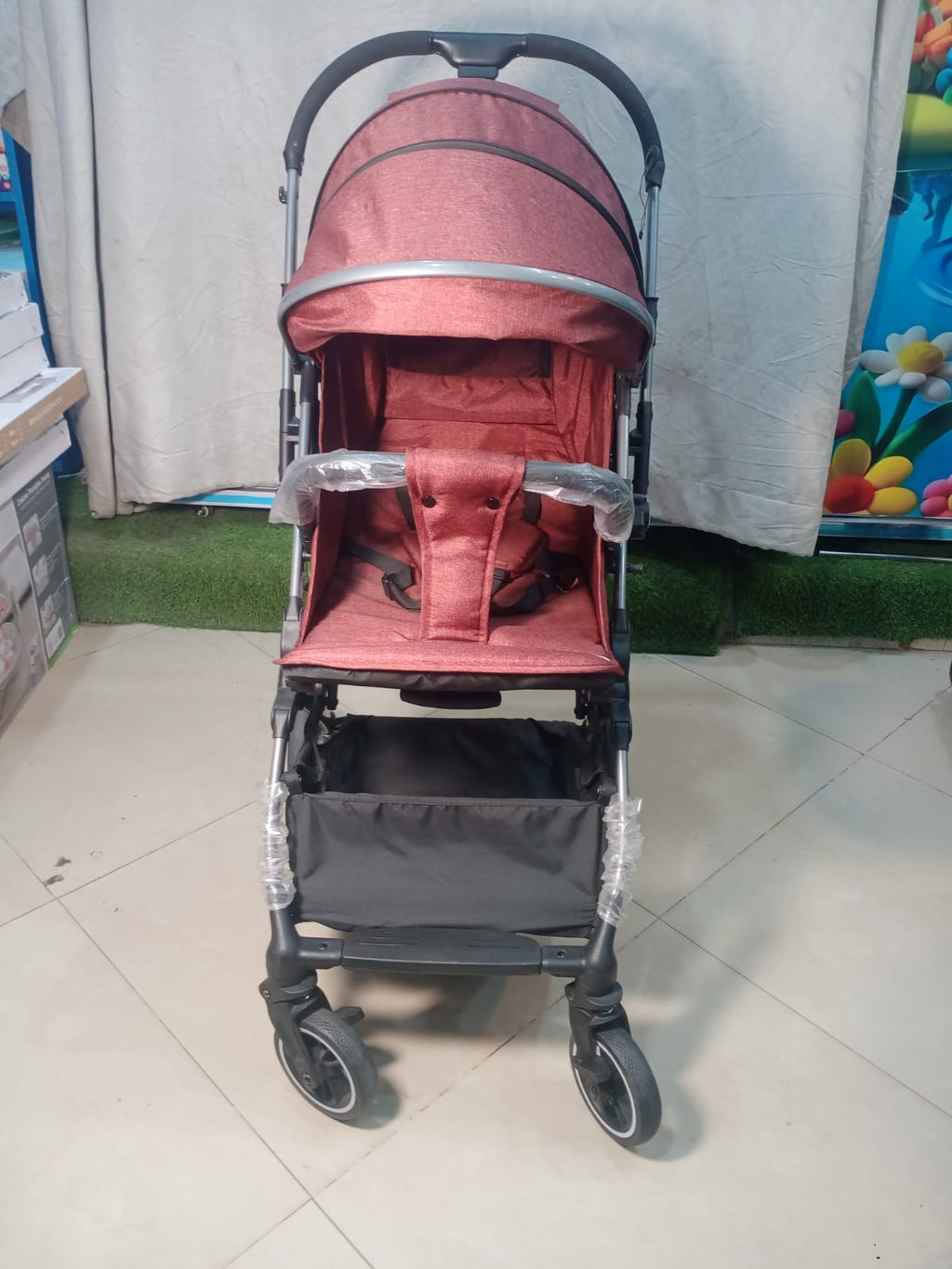 Luxury Baby Stroller – Foldable, Comfortable &amp; Travel-Friendly Pram