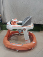 Speedster Interactive Baby Walker – 2-in-1 Toddler Activity Center with Racing Steering Wheel &amp; Music