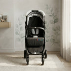 Bravo Urban Glide Compact Travel Stroller – Shadow Black &amp; Charcoal