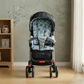 Bravo Vibrant Journey Compact Travel Stroller – Mosaic Blue &amp; Black