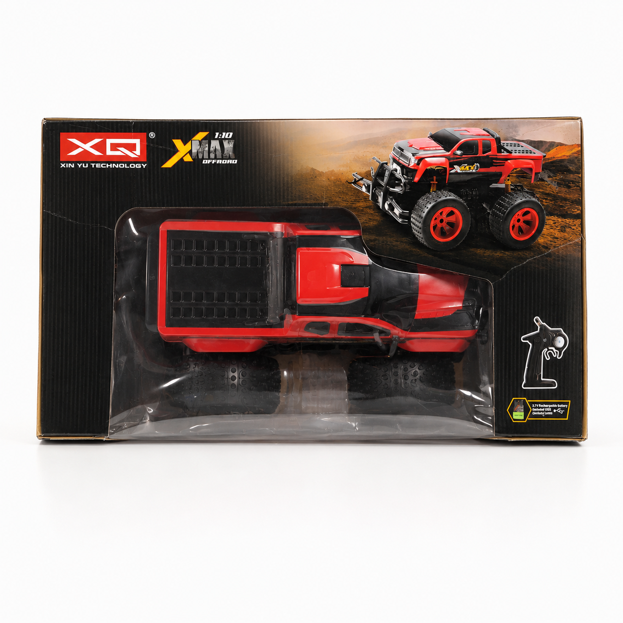 1:10 Scale X-Max Big Foot Remote Control Monster Truck – 2.4GHz Off-Road RC Toy