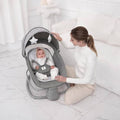Mastela 4-in-1 Deluxe Multi-Functional Bassinet &amp; Infant Rocker – Convertible High-Chair, Auto Swing, and Toddler Seat