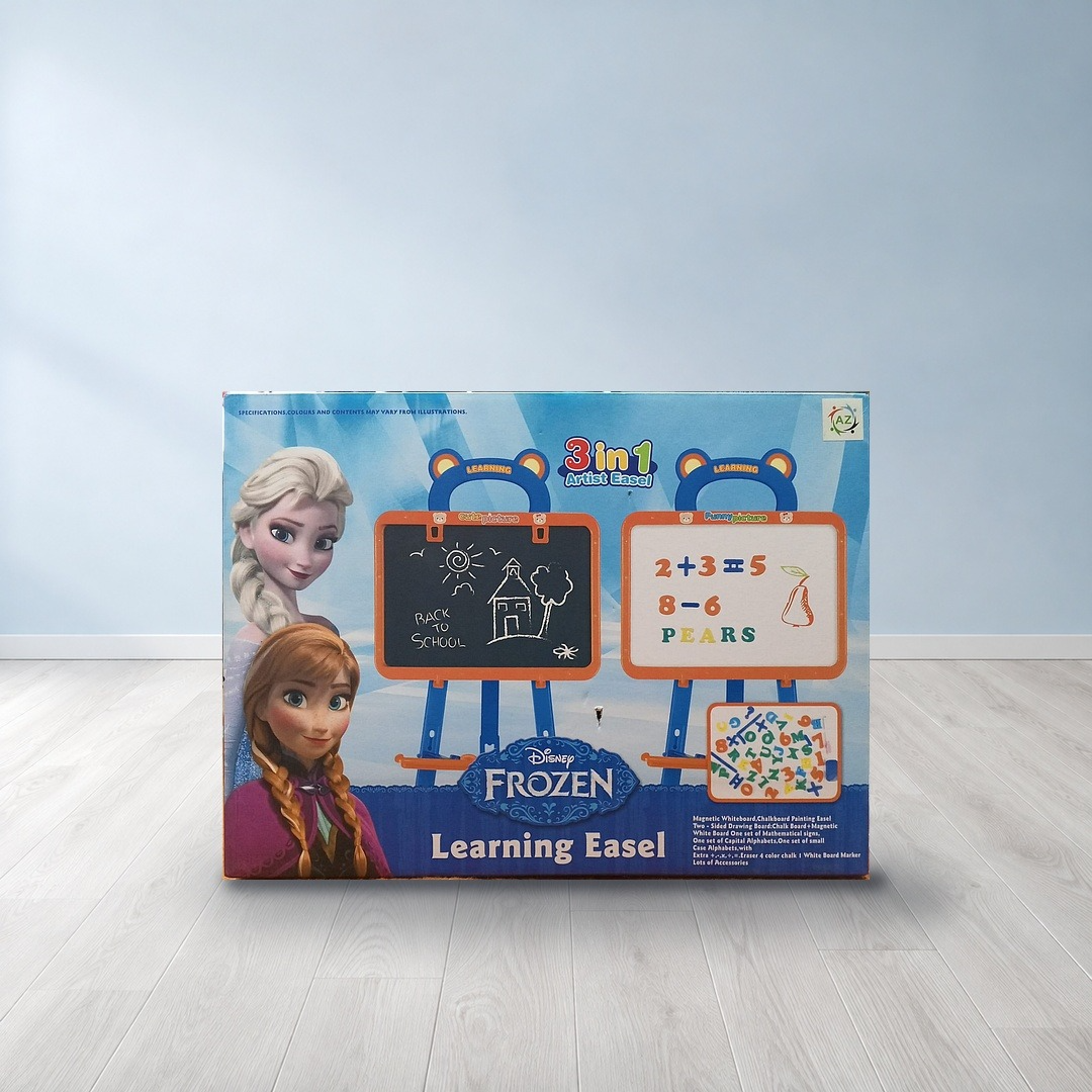Kids standing easel with magnetic whiteboard and letters, Nowshera Pakistan